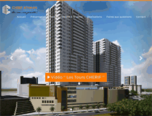 Tablet Screenshot of cherifathmanpromotion.com
